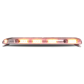 Rampe lumineuse led orange et bleue personnalisée pour véhicules prioritaires